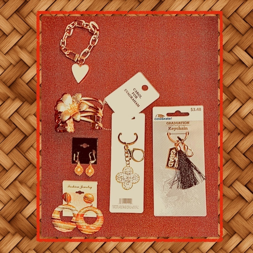 💎🆕💎 Gold Tone Fashion Jewelry Set